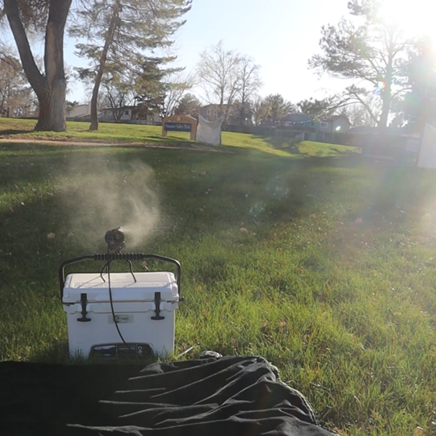 Micro Fan with Single Misting Nozzle (Fan Only)