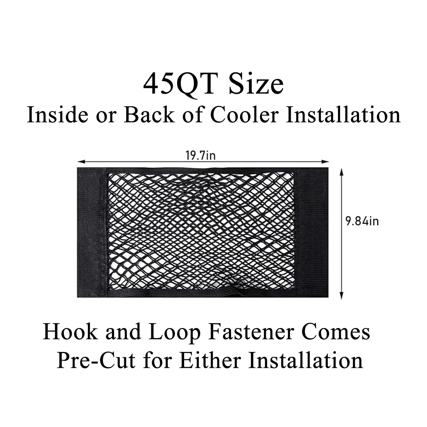 45 Qt Accessory Storage Net