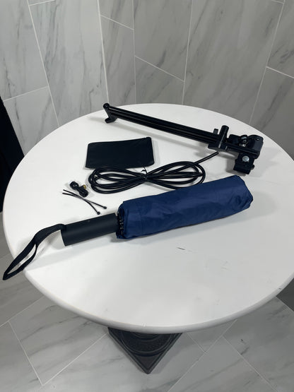 Misting Accessory Umbrella (Blue, Auto Extend)