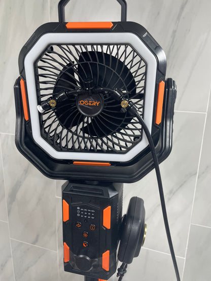 Versatile: The Modular Misting Fan - Kit Accessories Included