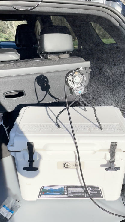 Mobile Mist- Single Nozzle IDEAL: Exceptional Portability (Pre-Made Kit)