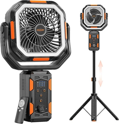 Versatile: The Modular Misting Fan - Kit Accessories Included